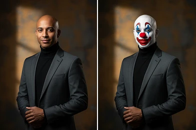 Free AI Clown Filter